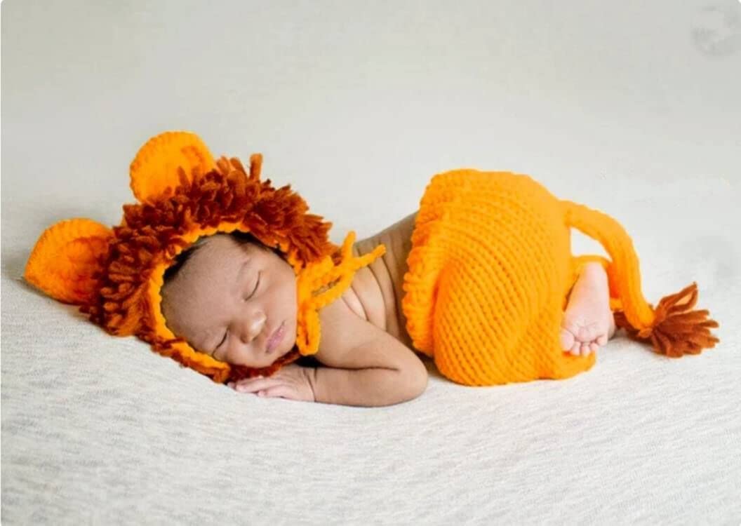 Fashion Cute Newborn Boy Girls Baby Costume Outfits Photography Props Hat Pants