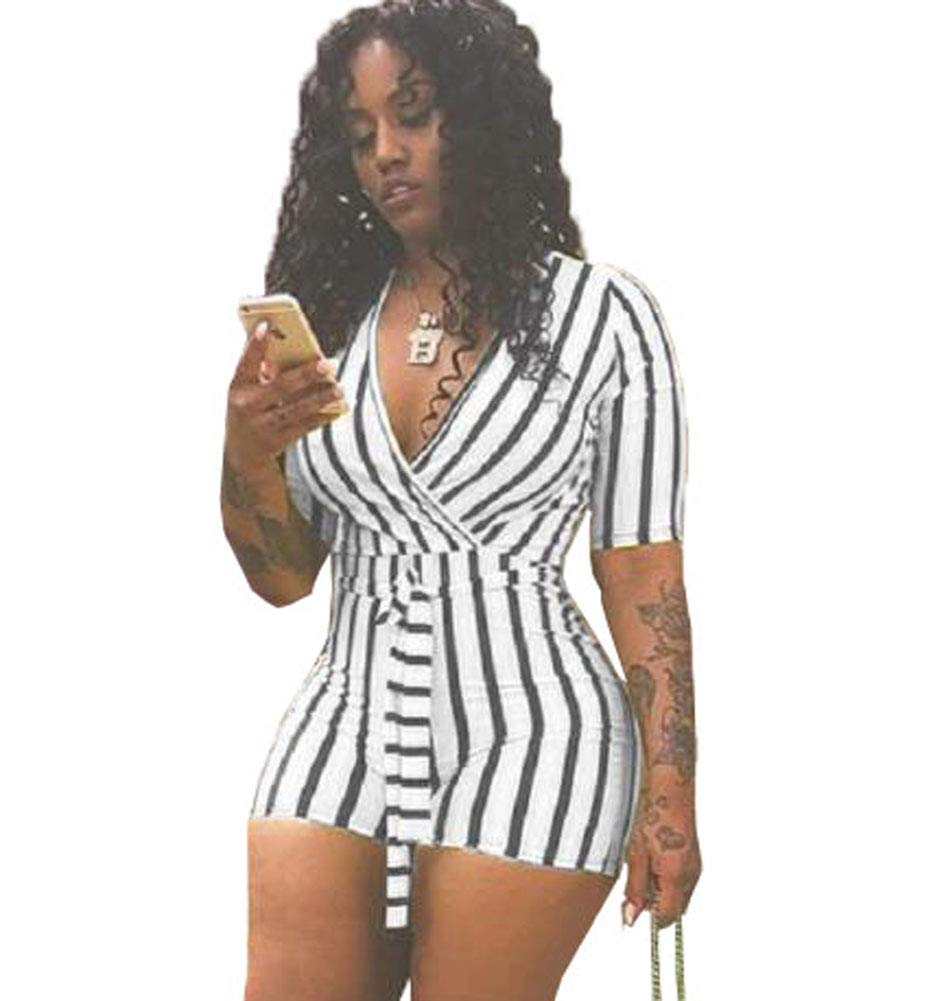 Sexy Two Piece Shorts Set - African Floral Jumpsuits Rompers Vacation Club Outfit