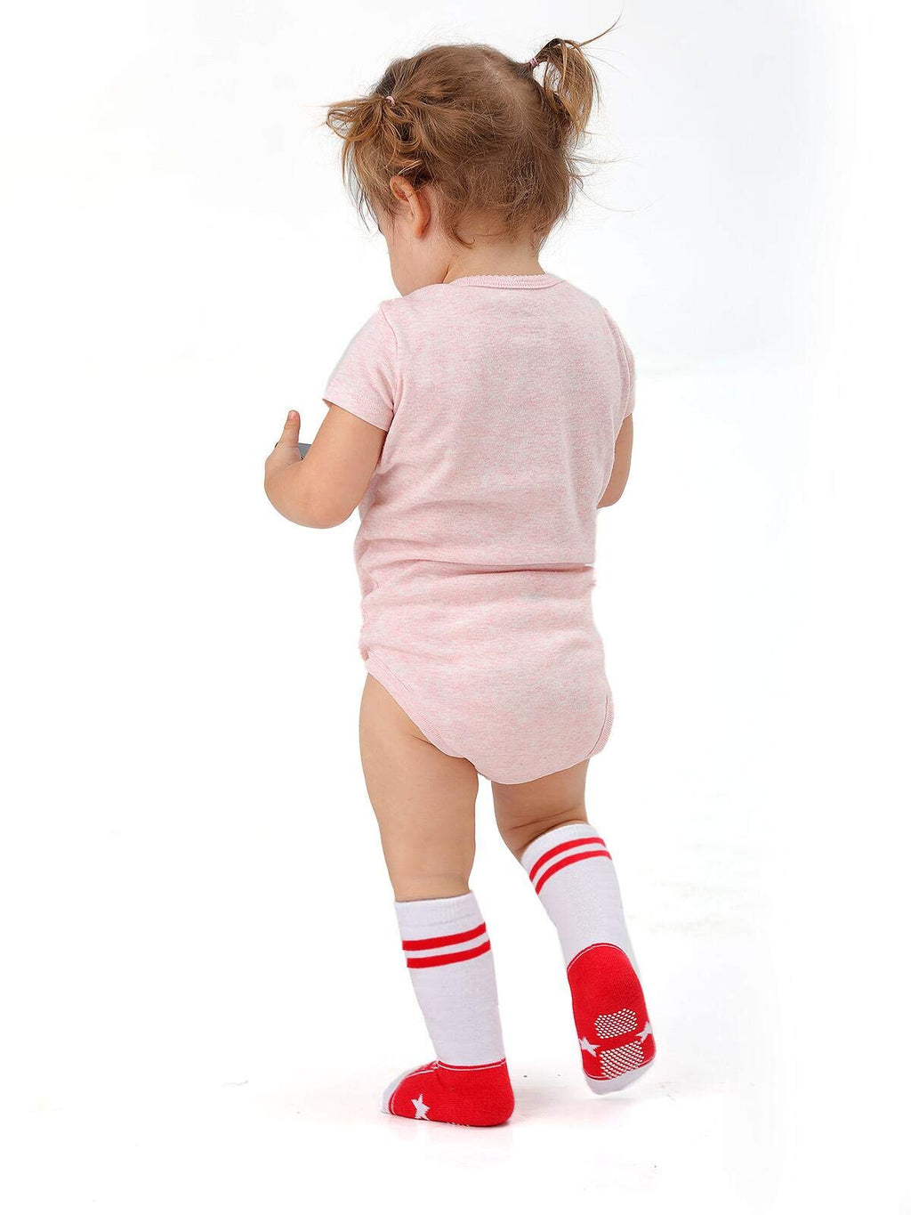 EPEIUS Unisex Baby Girls Boys Non-Slip Socks (Set of 6)