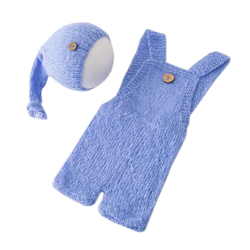 Fashion Cute Newborn Boy Girls Baby Costume Outfits Photography Props Hat Pants