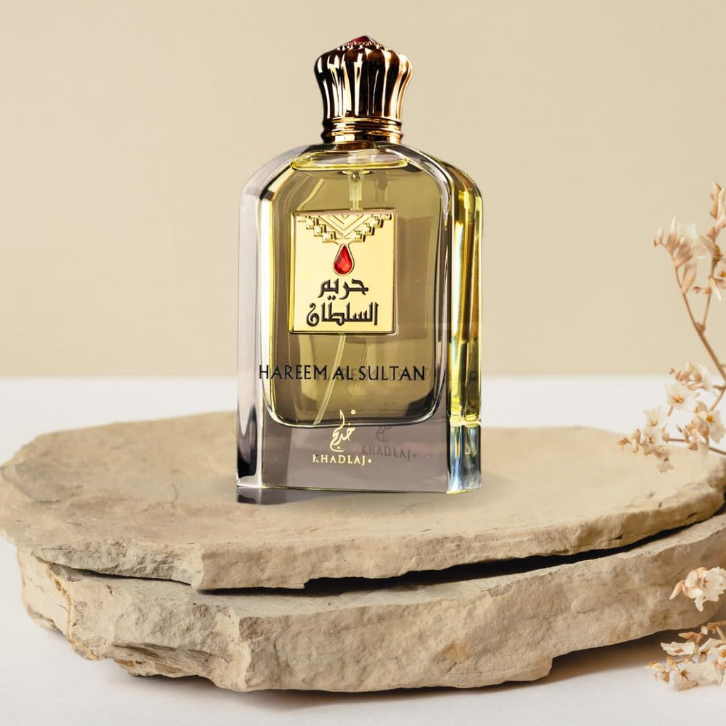 KHADLAJ PERFUMES Hareem Al Sultan Gold Concentrated Perfume Oil for Unisex, 1.18 Ounce | for Unisex