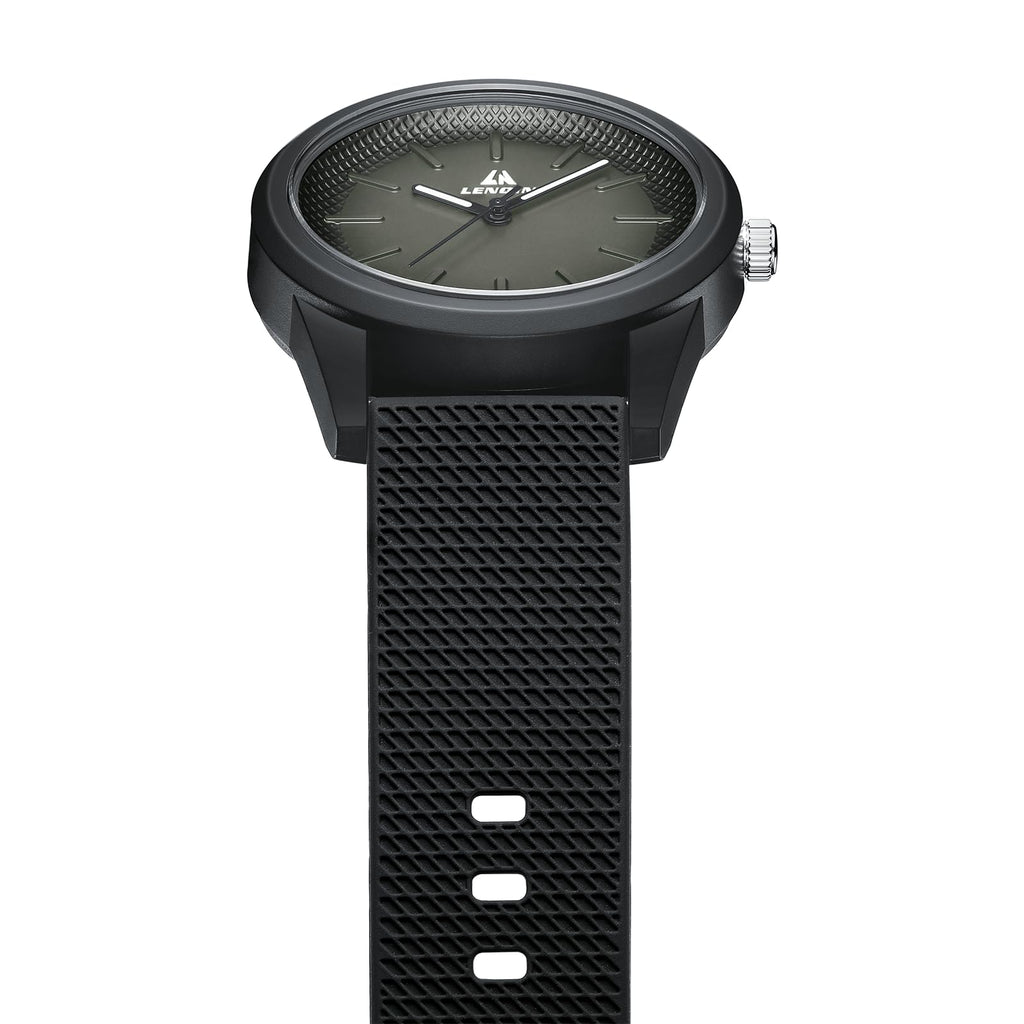 LN LENQIN Mens Watches Waterproof Stainless Steel Watch for Men Analog Quartz Fashion Business Designer Wristwatch