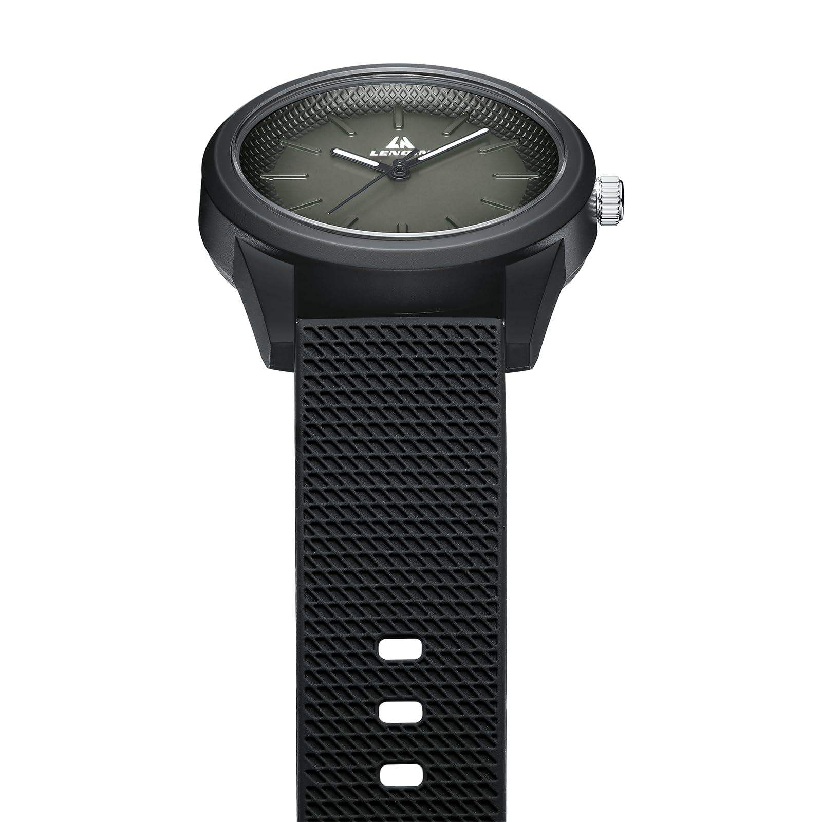LN LENQIN Mens Watches Waterproof Stainless Steel Watch for Men Analog Quartz Fashion Business Designer Wristwatch