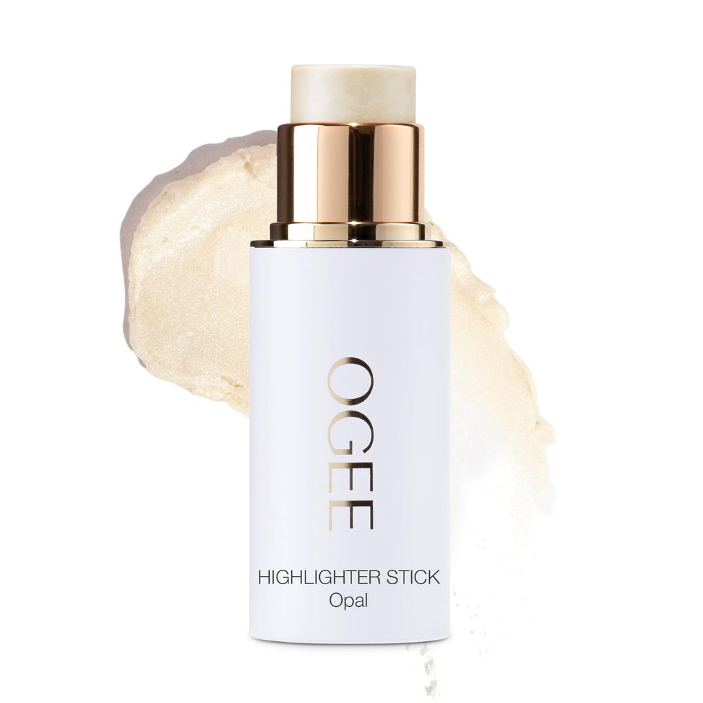 Ogee Sculpted Face Stick (MOONSTONE - ULTRAVIOLET SHEEN) Certified Organic Highlighter Makeup - Multi-Use Glow Highlighter Stick