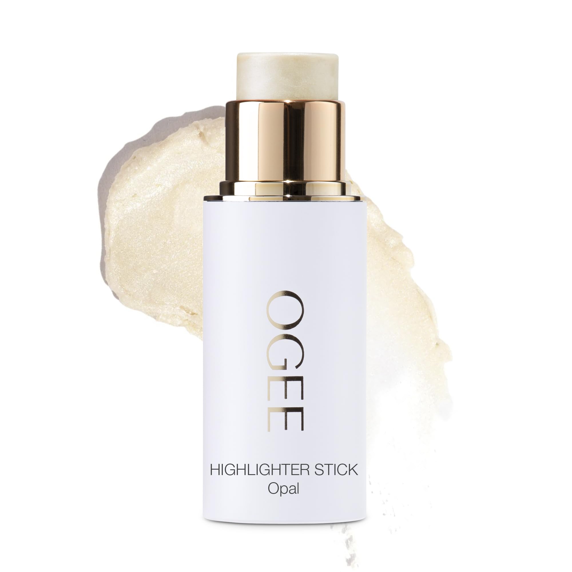 Ogee Sculpted Face Stick (MOONSTONE - ULTRAVIOLET SHEEN) Certified Organic Highlighter Makeup - Multi-Use Glow Highlighter Stick