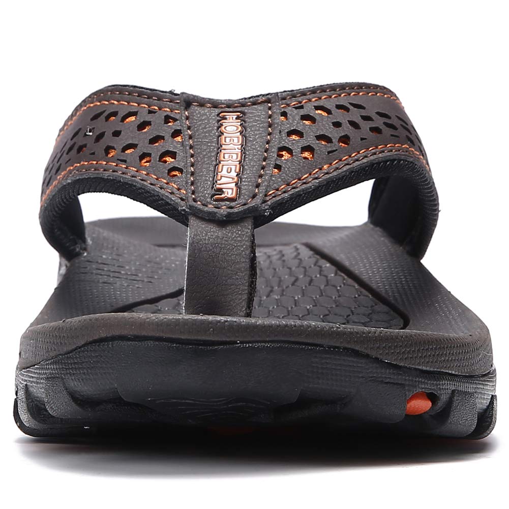 KIIU Mens Thong Sandals Indoor and Outdoor Beach Flip Flop