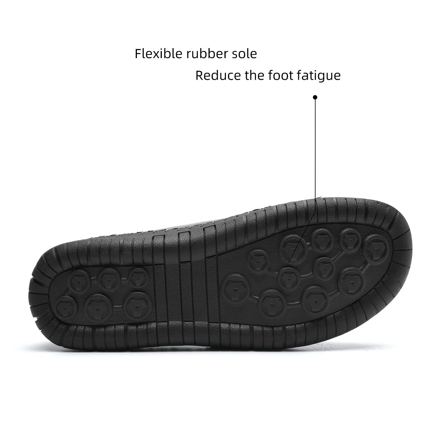 alcubieree Mens Leather Casual Shoes Comfortable Fashion Sneakers Loafers Lightweight Dress Walking Driving Shoes for Men（Size 7.5-13）