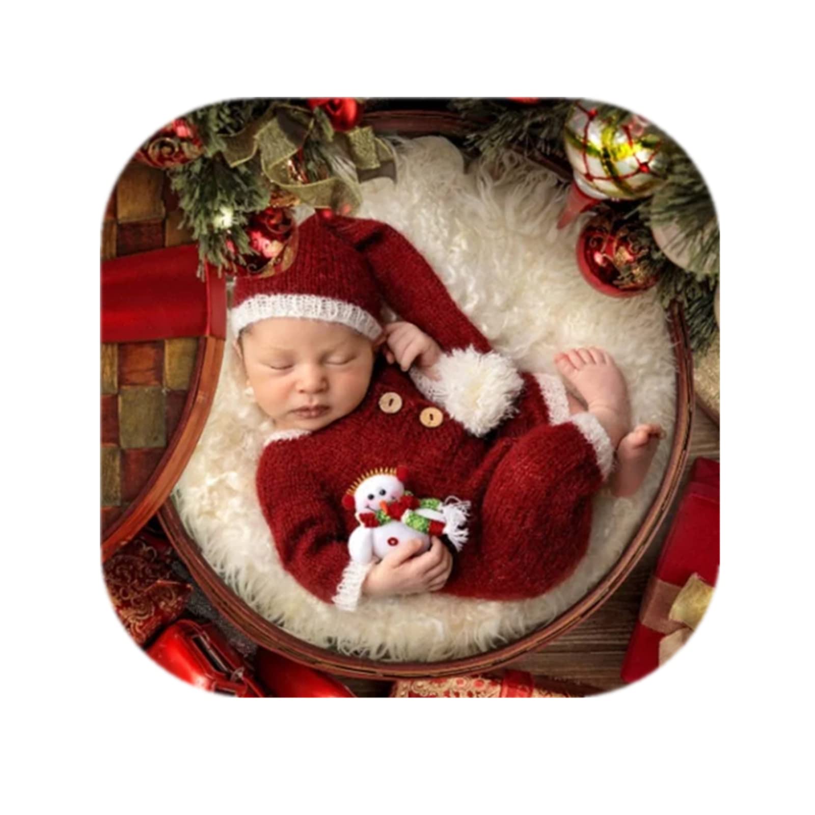 Fashion Cute Newborn Boy Girls Baby Costume Outfits Photography Props Hat Pants