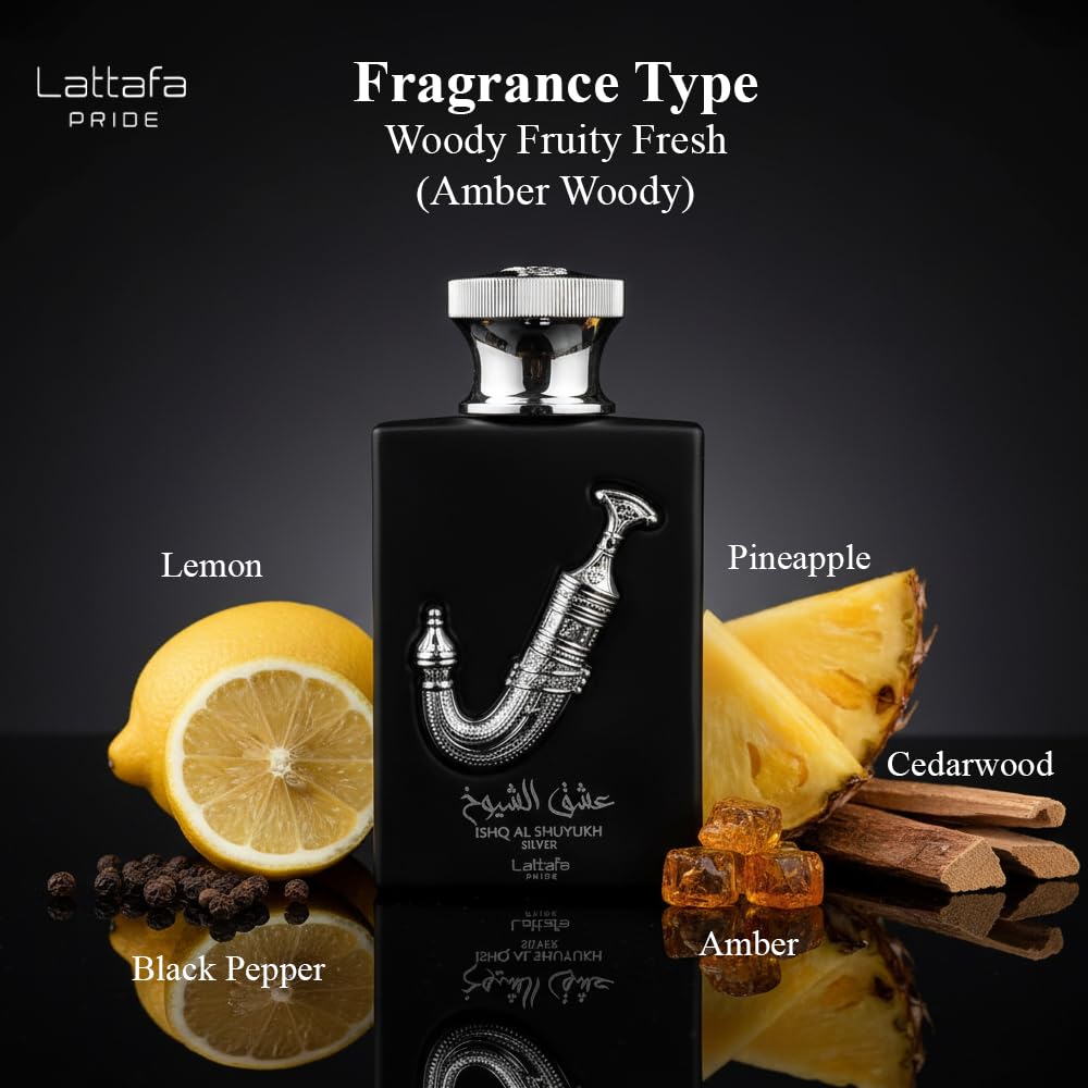 Lattafa Perfumes Bade'e Al Oud, Oud for Glory for Unisex Eau de Parfum Spray, 3.4 Ounce
