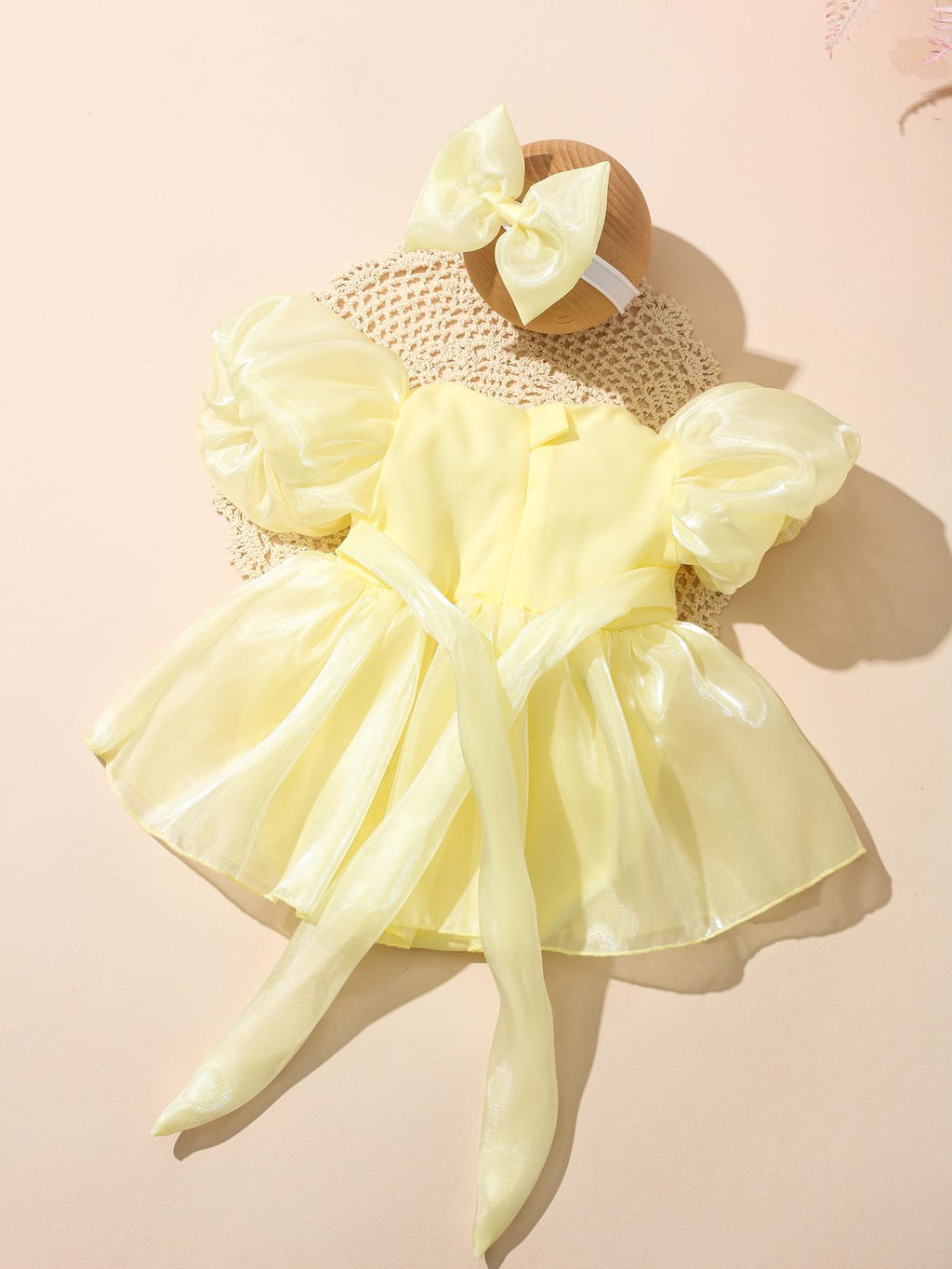 Ylsteed Newborn Photography Outfits Girls Newborn Photography Props Baby Girls Lace Romper with Tulle Skirt Infant Photo shoot Outfits Photo Props