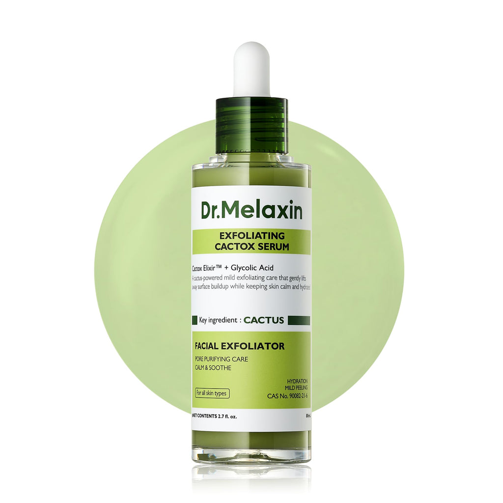 Dr. Melaxin Peel Shot Kojic Acid Turmeric Serum – Exfoliating Dark Spot Corrector with AHA/BHA & Niacinamide, Brightening & Even Tone Facial Serum (80ml / 2.70 fl oz)