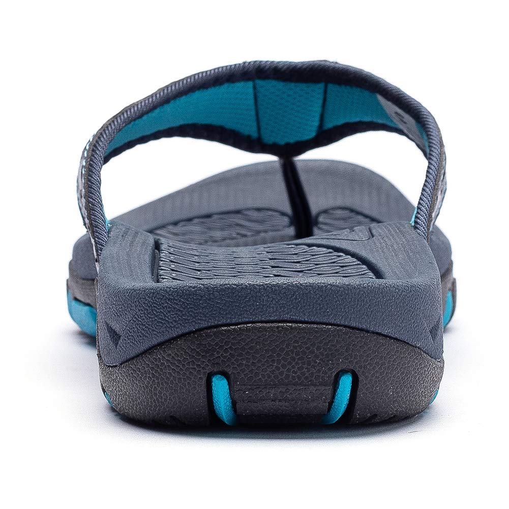 KIIU Mens Thong Sandals Indoor and Outdoor Beach Flip Flop