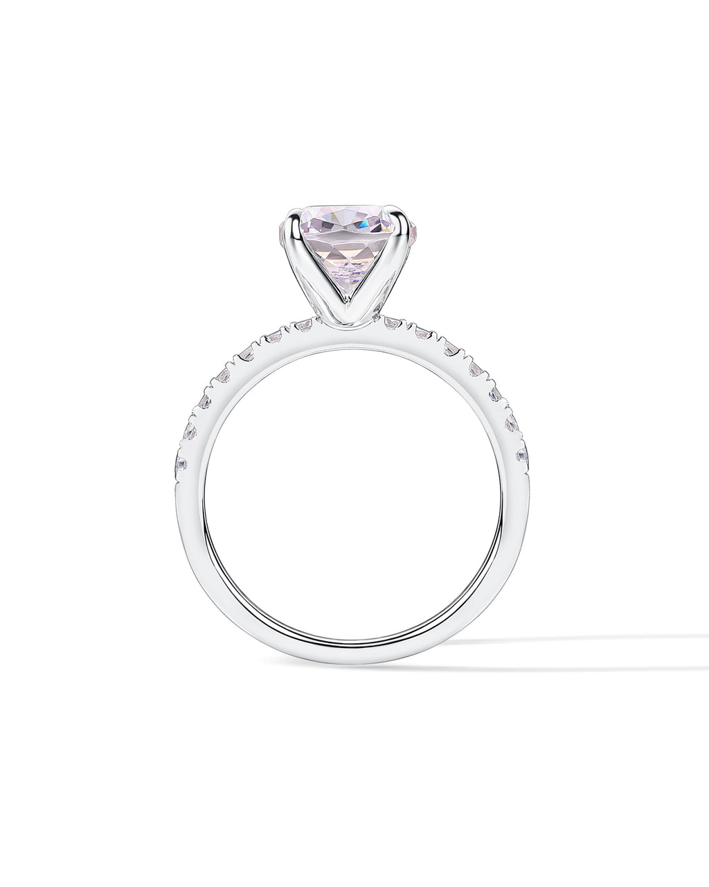 PAVOI 14K Gold Plated Engagement Rings for Women | Promise Wedding Band | 1.50CT - 3CT Cushion Cut Round Oval Cubic Zirconia Engagement Ring