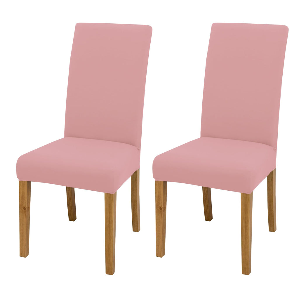 BIETYONE Stretch Dining Chair Covers Set of 6, Soft Removable Washable Kitchen Parsons Chair Slipcovers, High Elastic Seat Protector for Home Hotel Banquet