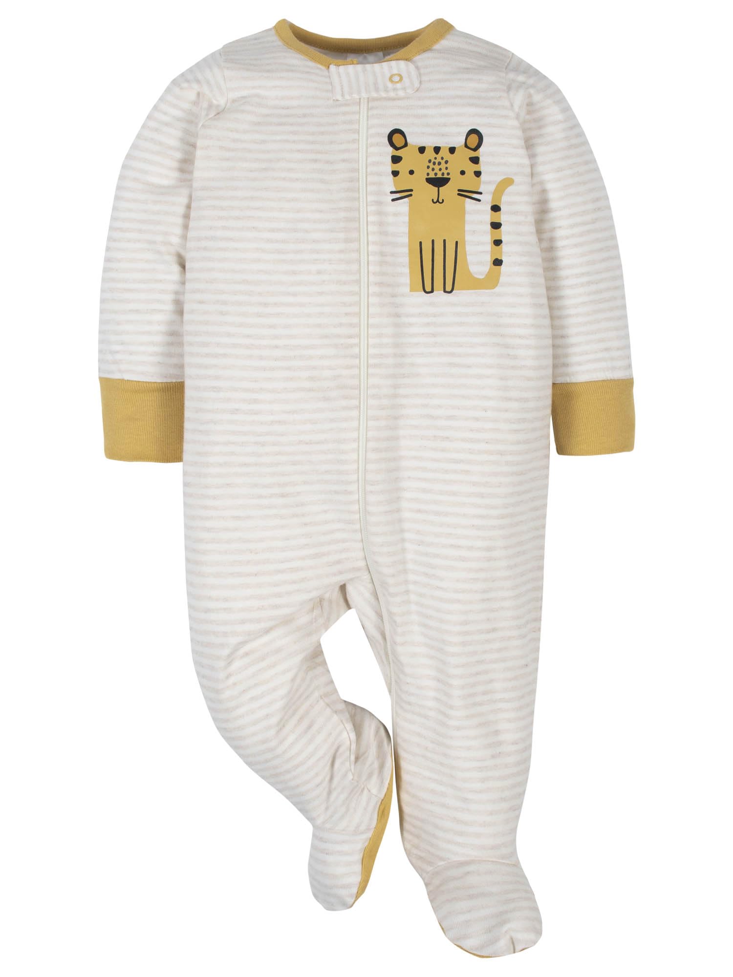 Gerber baby-boys 4 Pack Sleep 'N Play Footie