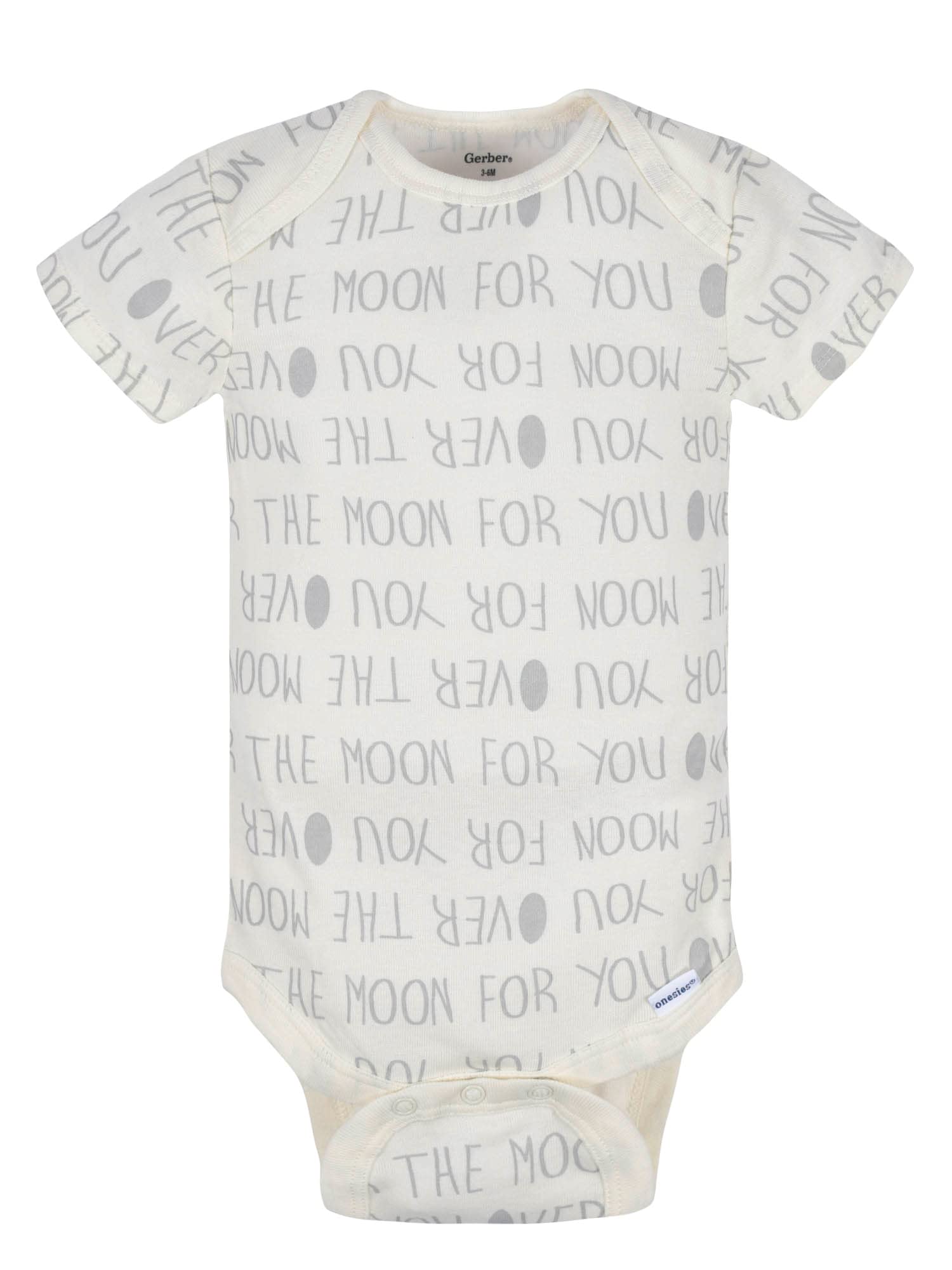 Gerber Unisex-Baby 8-pack Short Sleeve Onesies Bodysuits