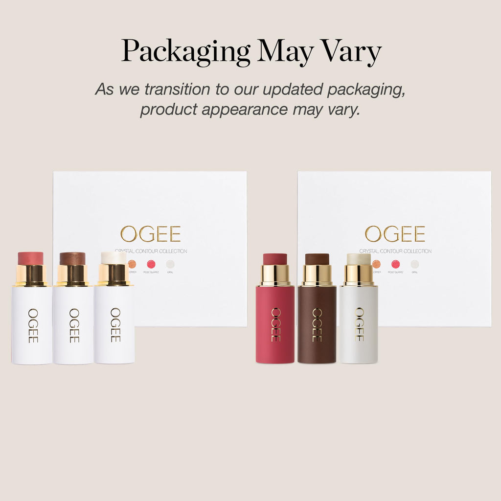 Ogee Sculpted Face Stick (MOONSTONE - ULTRAVIOLET SHEEN) Certified Organic Highlighter Makeup - Multi-Use Glow Highlighter Stick