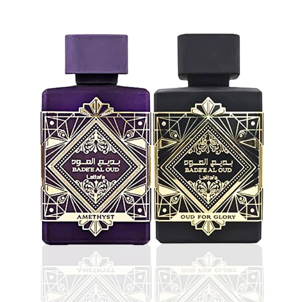 Lattafa Perfumes Bade'e Al Oud, Oud for Glory for Unisex Eau de Parfum Spray, 3.4 Ounce