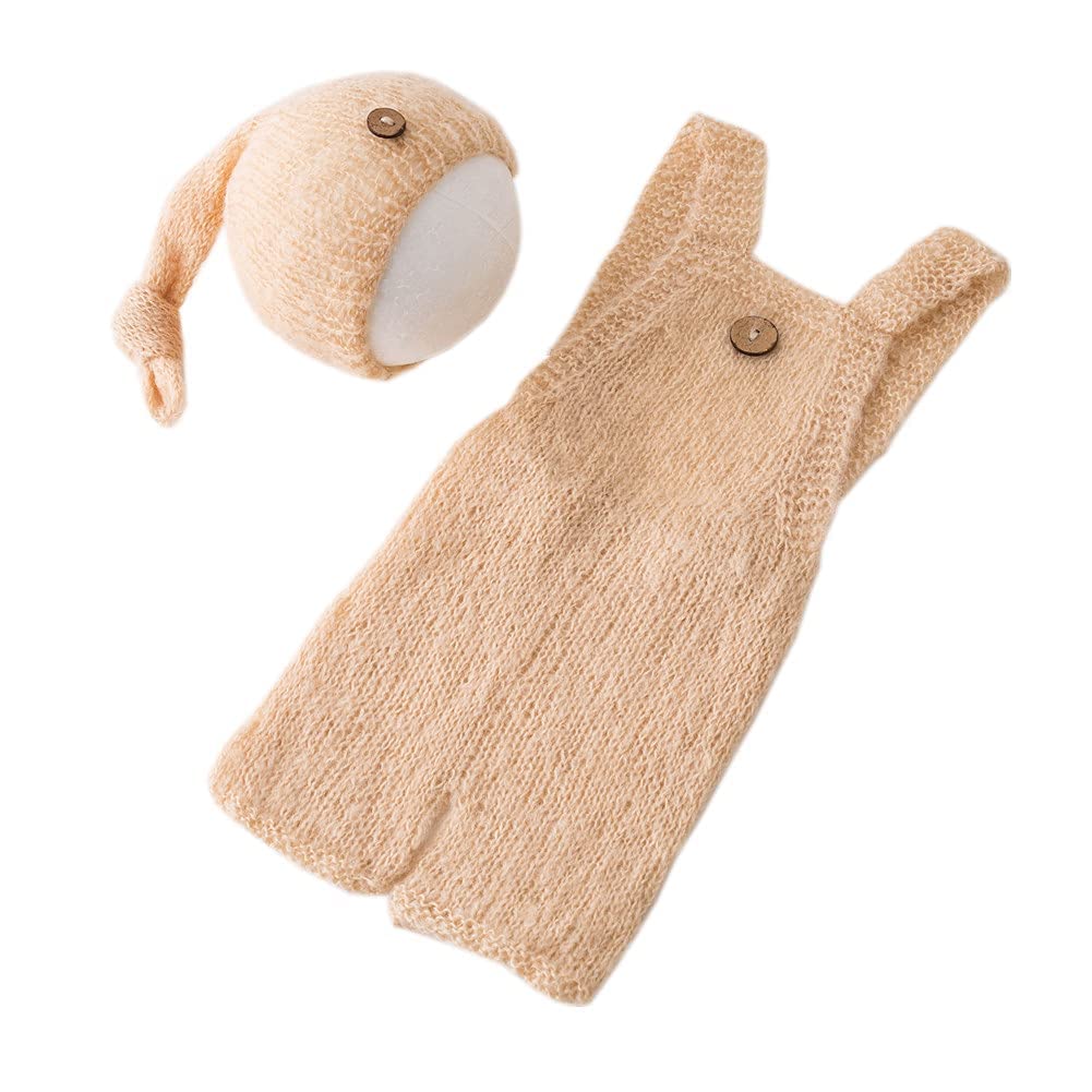 Fashion Cute Newborn Boy Girls Baby Costume Outfits Photography Props Hat Pants
