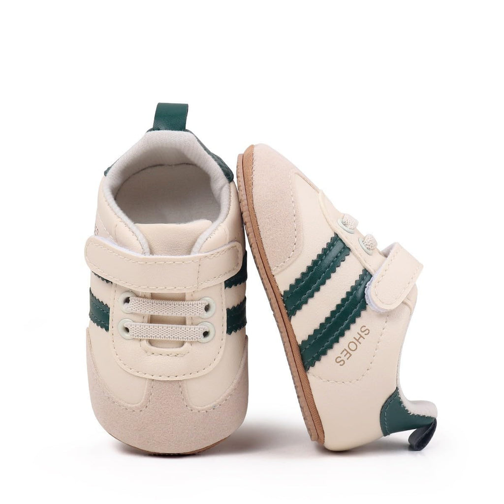 HsdsBebe Baby Boys Girls Oxford Shoes PU Leather Soft Rubber Sole Sneakers Anti-Slip Toddler Ankle Boots Infant Walking Shoes Moccasins