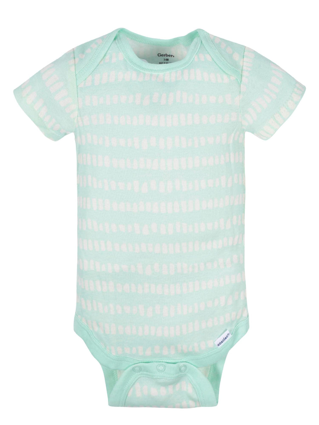 Gerber Unisex-Baby 8-pack Short Sleeve Onesies Bodysuits