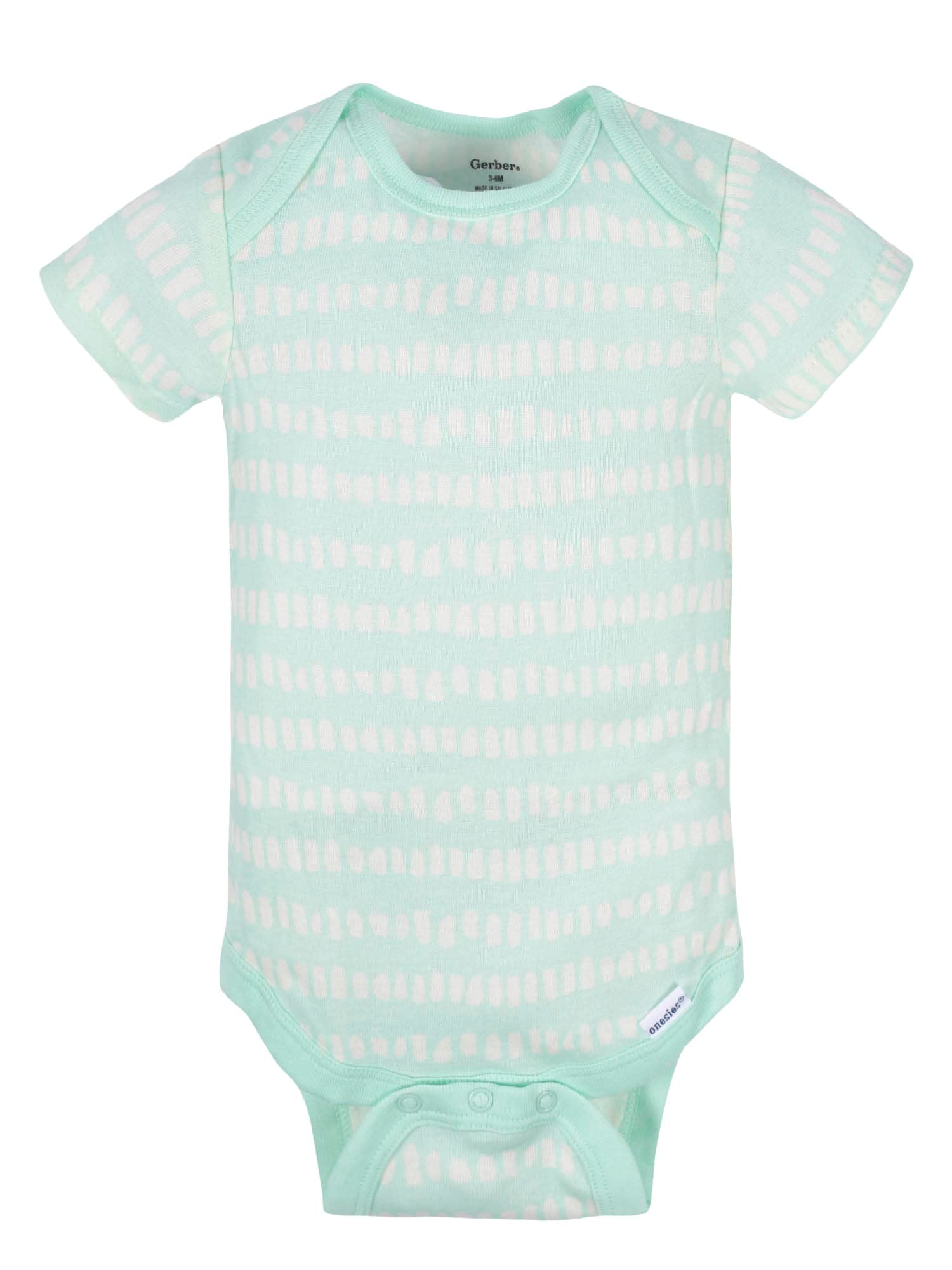 Gerber Unisex-Baby 8-pack Short Sleeve Onesies Bodysuits
