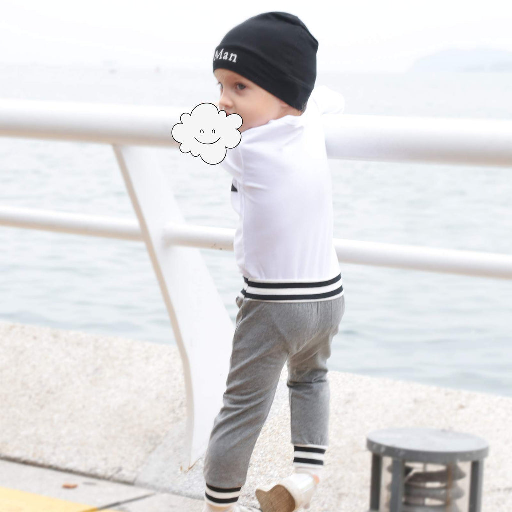 Renotemy Newborn Infant Baby Boy Clothes Outfits New to The Crew Outfits Long Pants Toddler Baby Boy Clothes Set