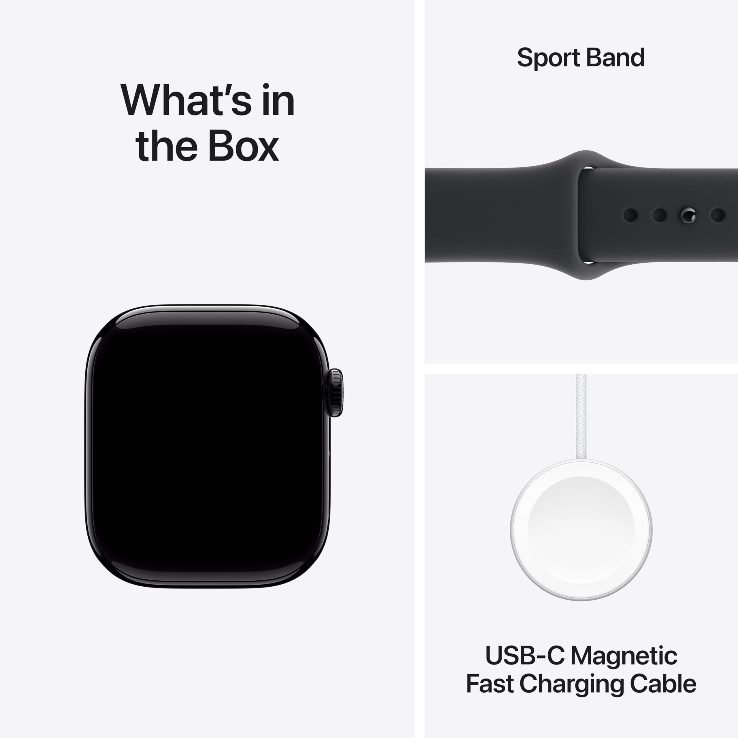 Apple Watch Series 11 [GPS + Cellular 42mm] Smartwatch with Rose Gold Aluminum Case w Light Blush Sport Band - S/M. Sleep Score, Fitness Tracker, Health Monitoring, Always-On Display, Water Resistant