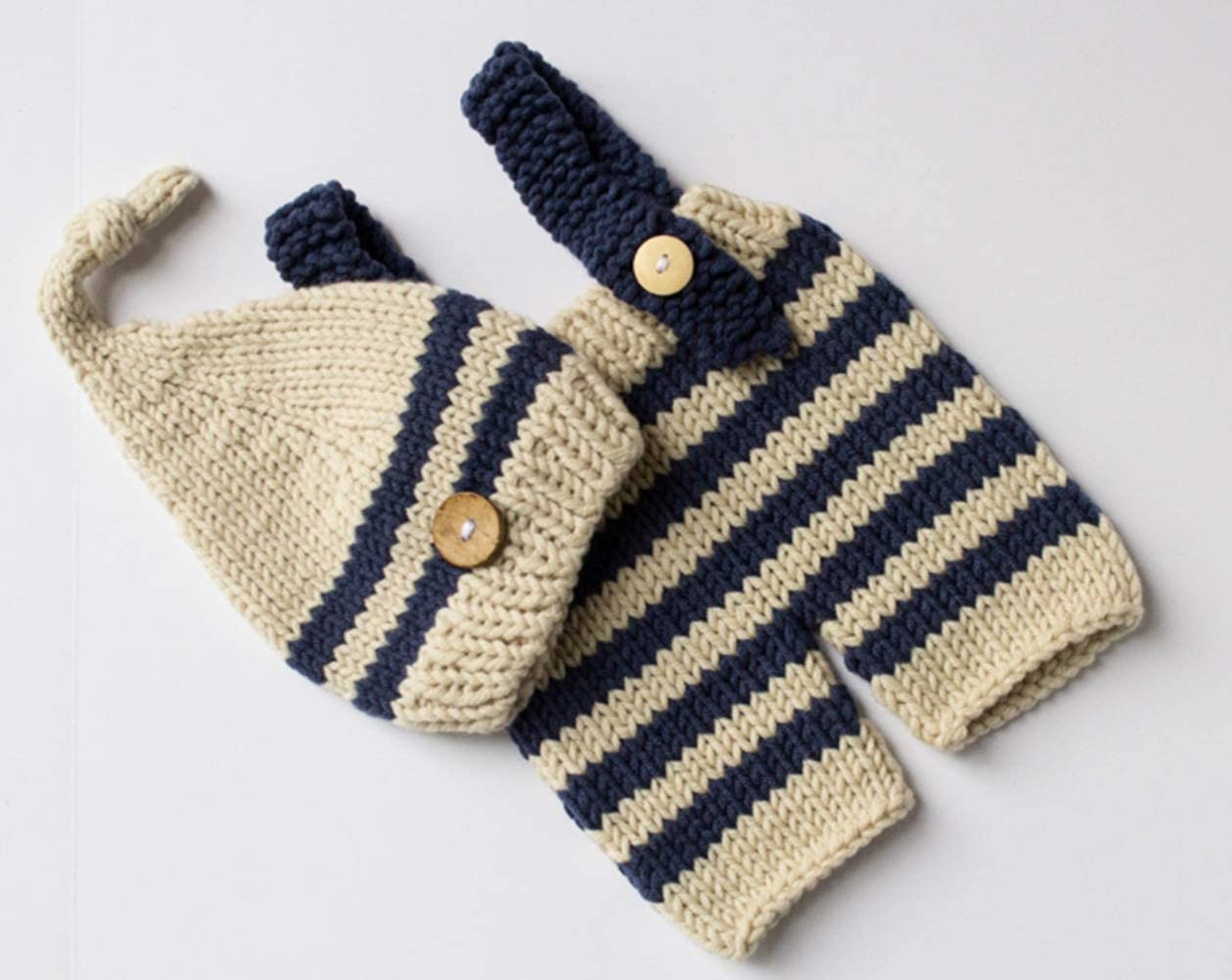 Fashion Cute Newborn Boy Girls Baby Costume Outfits Photography Props Hat Pants