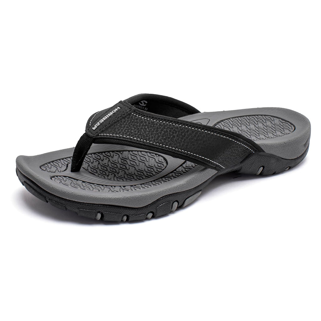 KIIU Mens Thong Sandals Indoor and Outdoor Beach Flip Flop