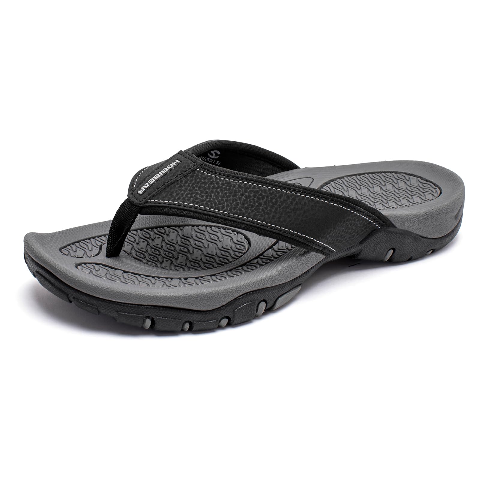 KIIU Mens Thong Sandals Indoor and Outdoor Beach Flip Flop