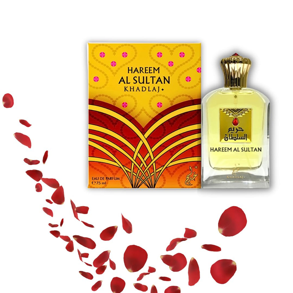 KHADLAJ PERFUMES Hareem Al Sultan Gold Concentrated Perfume Oil for Unisex, 1.18 Ounce | for Unisex
