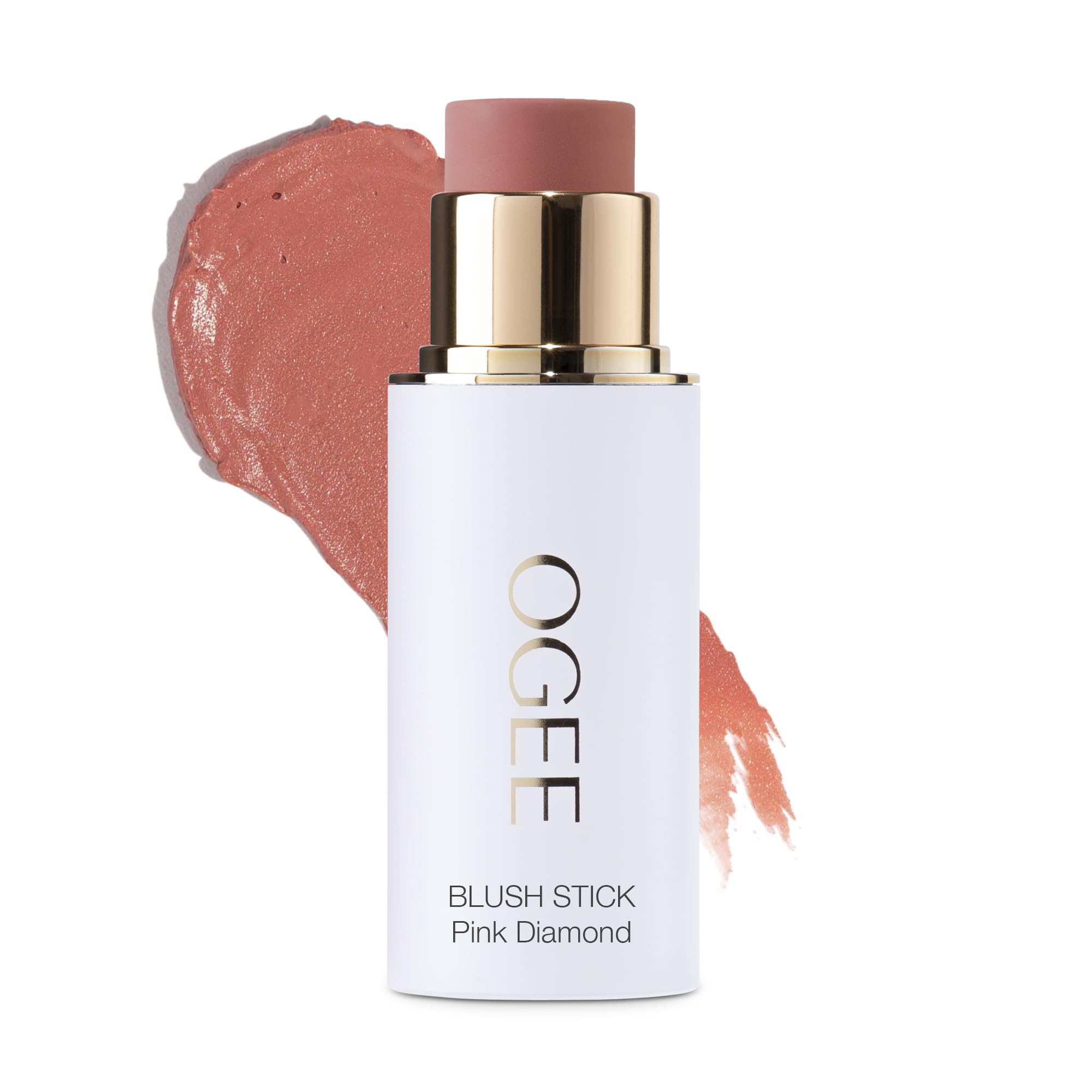 Ogee Sculpted Face Stick (MOONSTONE - ULTRAVIOLET SHEEN) Certified Organic Highlighter Makeup - Multi-Use Glow Highlighter Stick