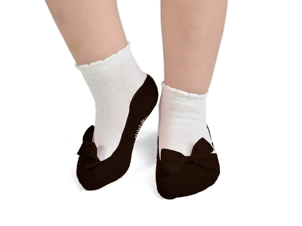 EPEIUS Unisex Baby Girls Boys Non-Slip Socks (Set of 6)