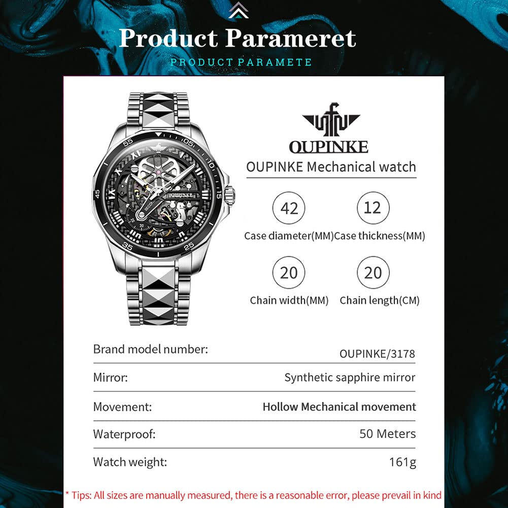 OLEVS Watches Men Waterproof Luxury Big Face Mens Watch Stainless Steel Quartz Analog Dress Watches for Men Luminous Multifunction Man Watch Relojes De Hombre