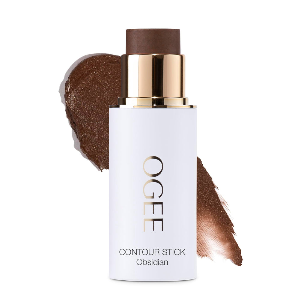 Ogee Sculpted Face Stick (MOONSTONE - ULTRAVIOLET SHEEN) Certified Organic Highlighter Makeup - Multi-Use Glow Highlighter Stick