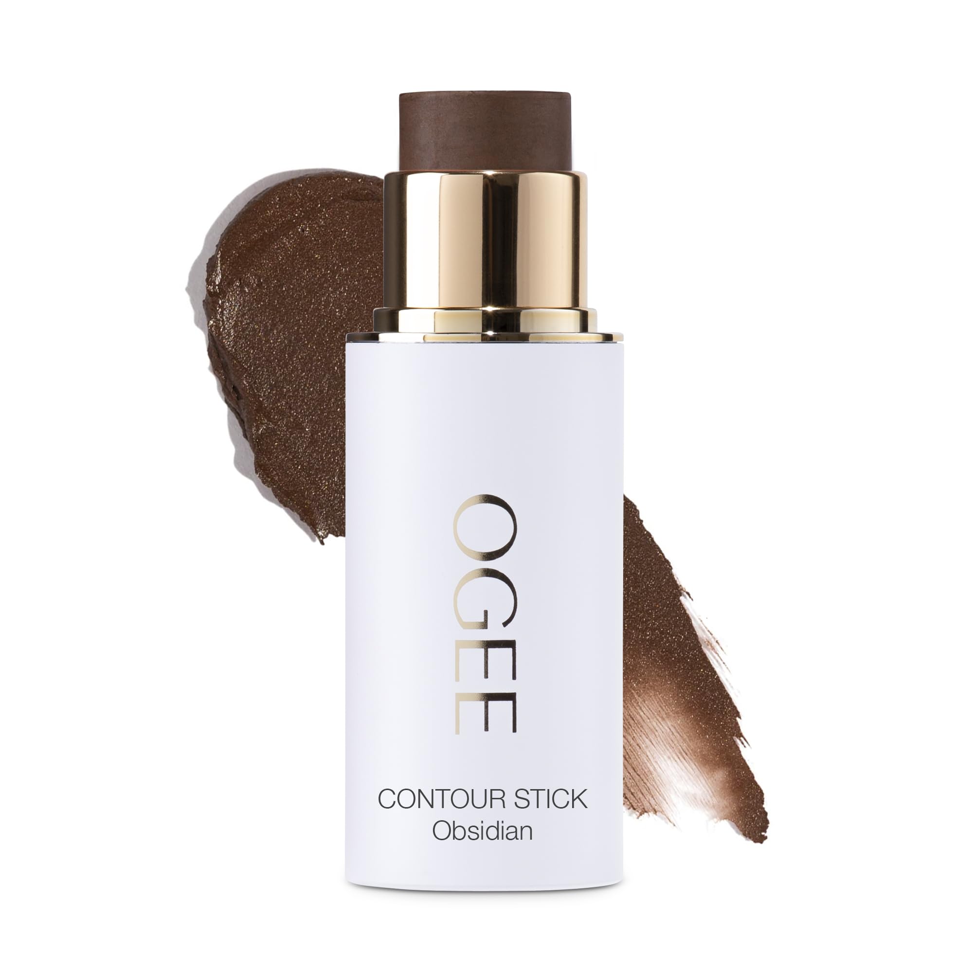 Ogee Sculpted Face Stick (MOONSTONE - ULTRAVIOLET SHEEN) Certified Organic Highlighter Makeup - Multi-Use Glow Highlighter Stick