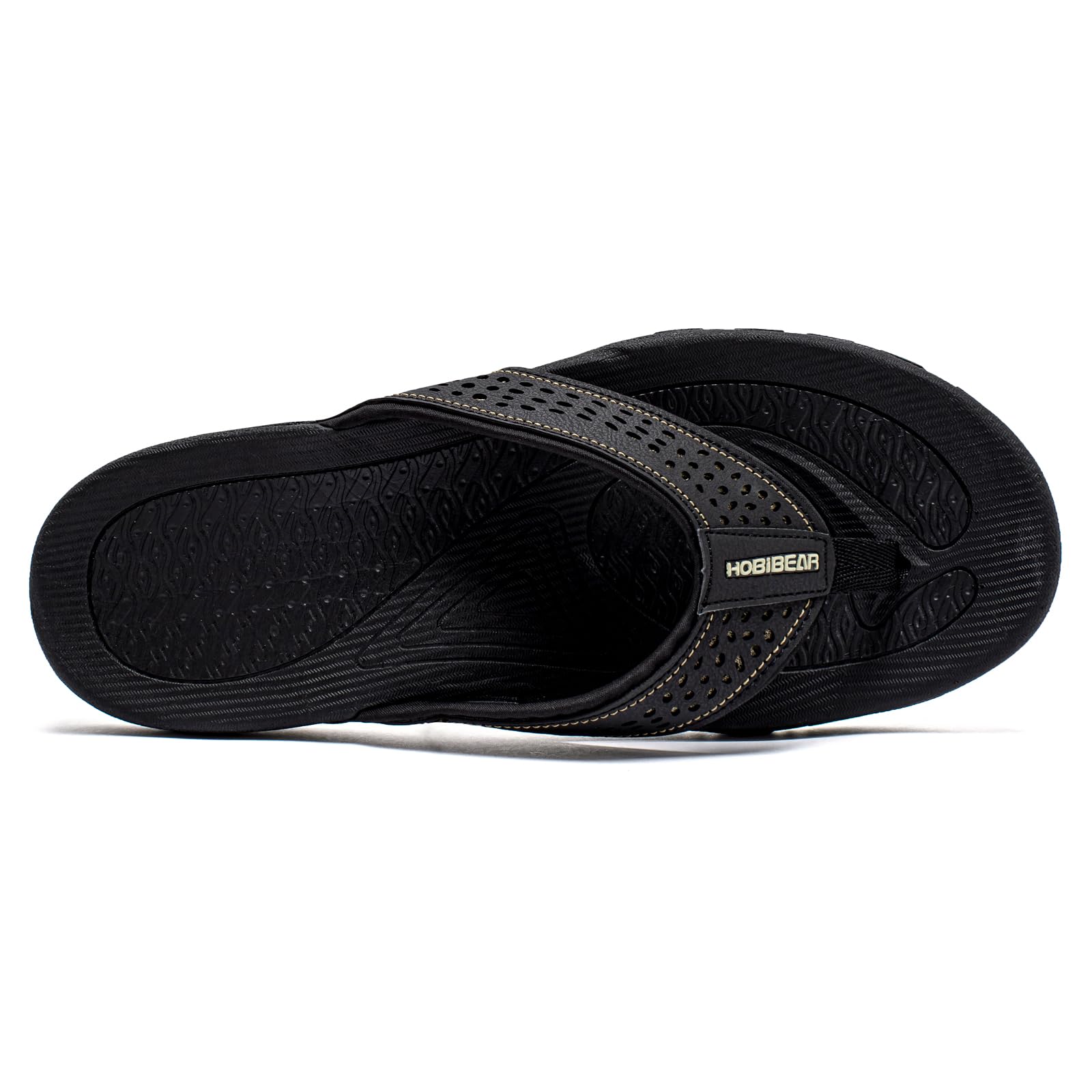 KIIU Mens Thong Sandals Indoor and Outdoor Beach Flip Flop