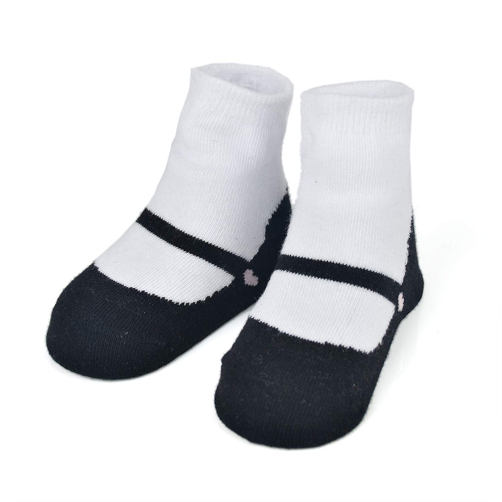 EPEIUS Unisex Baby Girls Boys Non-Slip Socks (Set of 6)