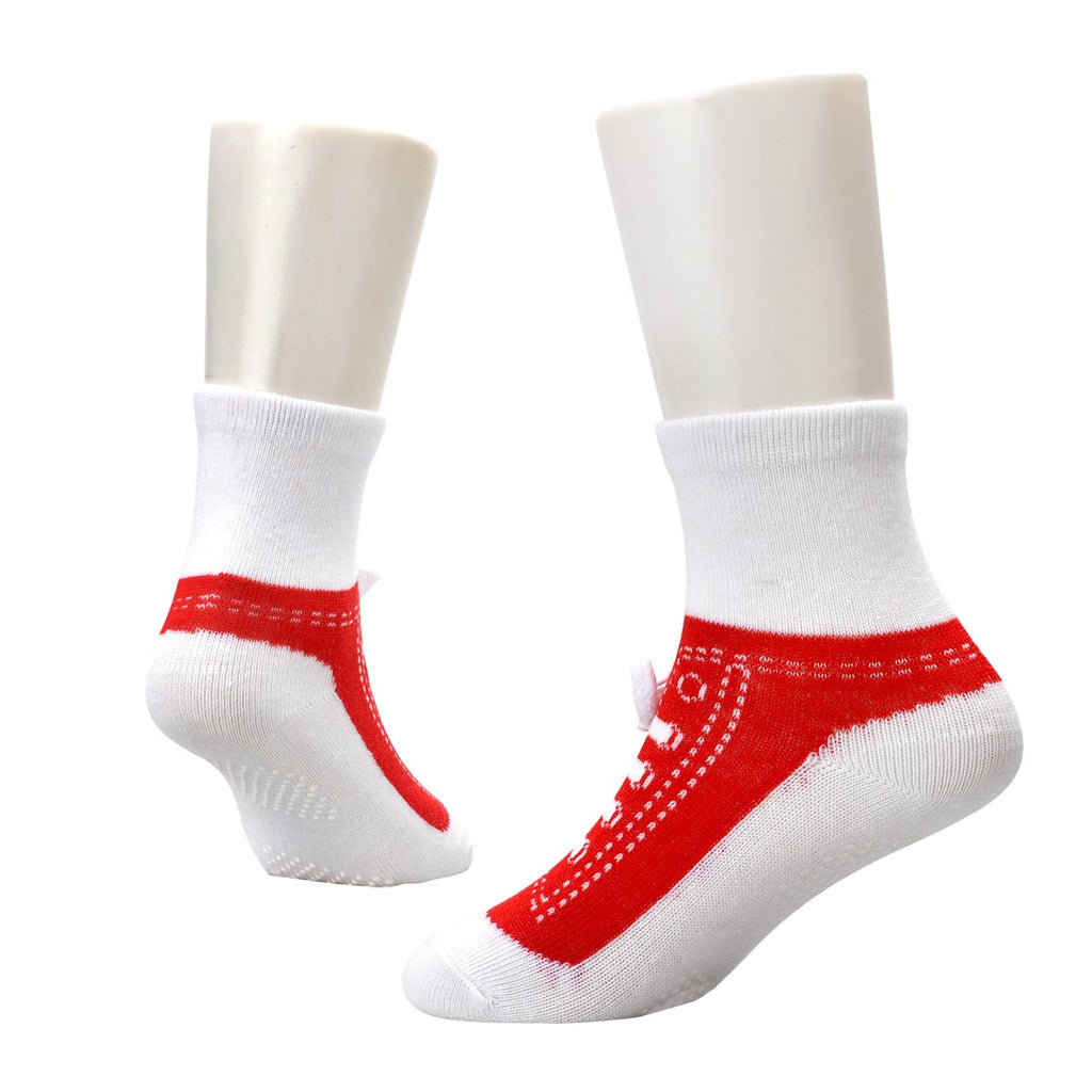 EPEIUS Unisex Baby Girls Boys Non-Slip Socks (Set of 6)