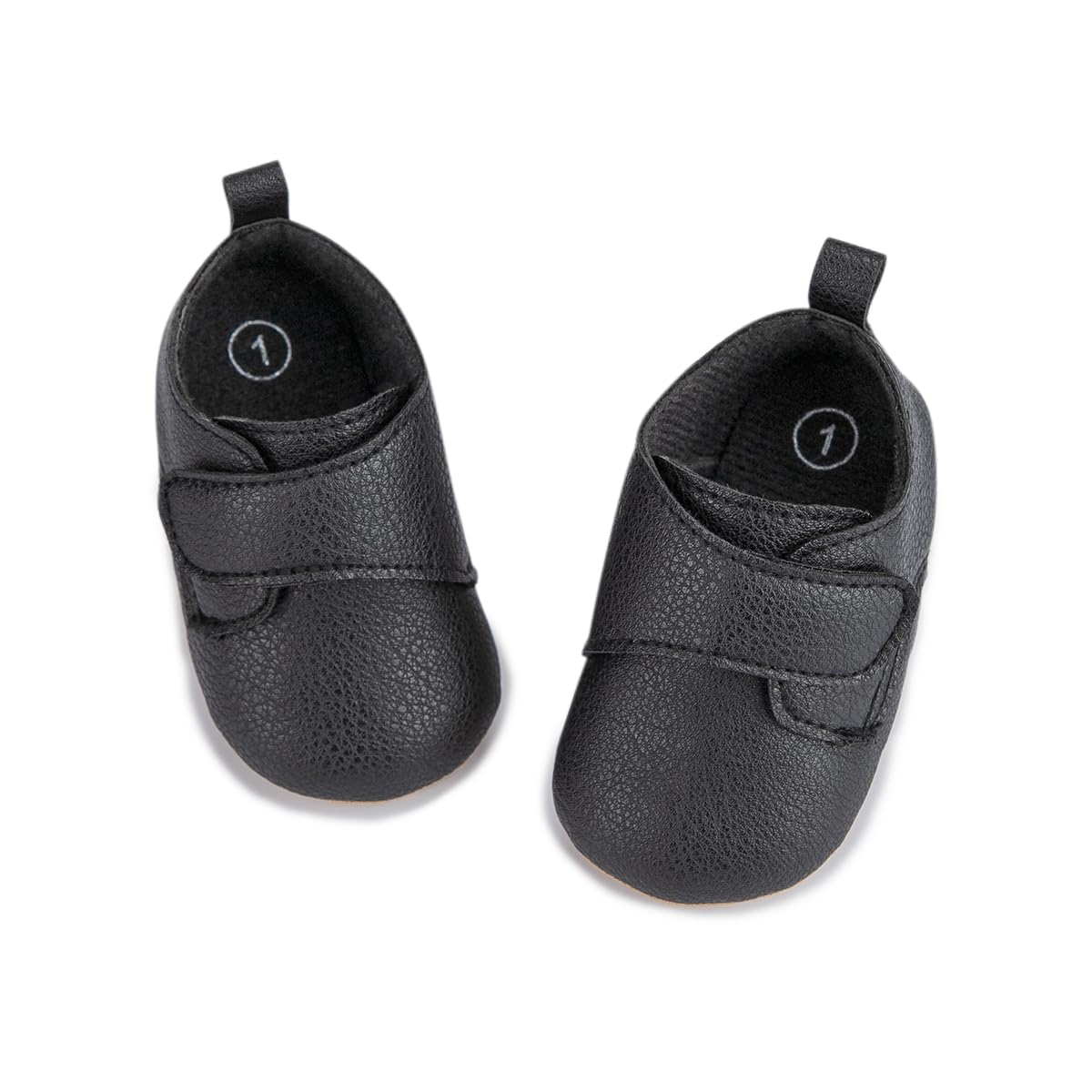 HsdsBebe Baby Boys Girls Oxford Shoes PU Leather Soft Rubber Sole Sneakers Anti-Slip Toddler Ankle Boots Infant Walking Shoes Moccasins