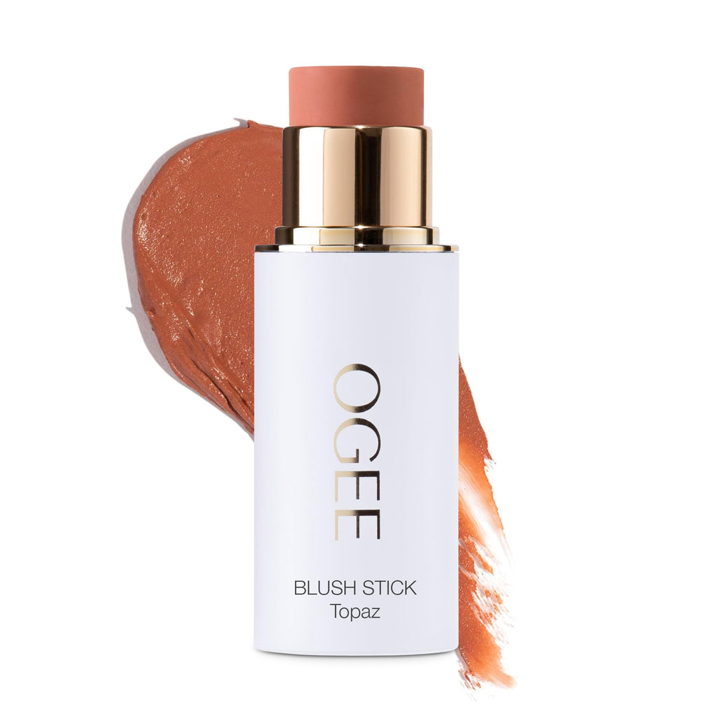 Ogee Sculpted Face Stick (MOONSTONE - ULTRAVIOLET SHEEN) Certified Organic Highlighter Makeup - Multi-Use Glow Highlighter Stick