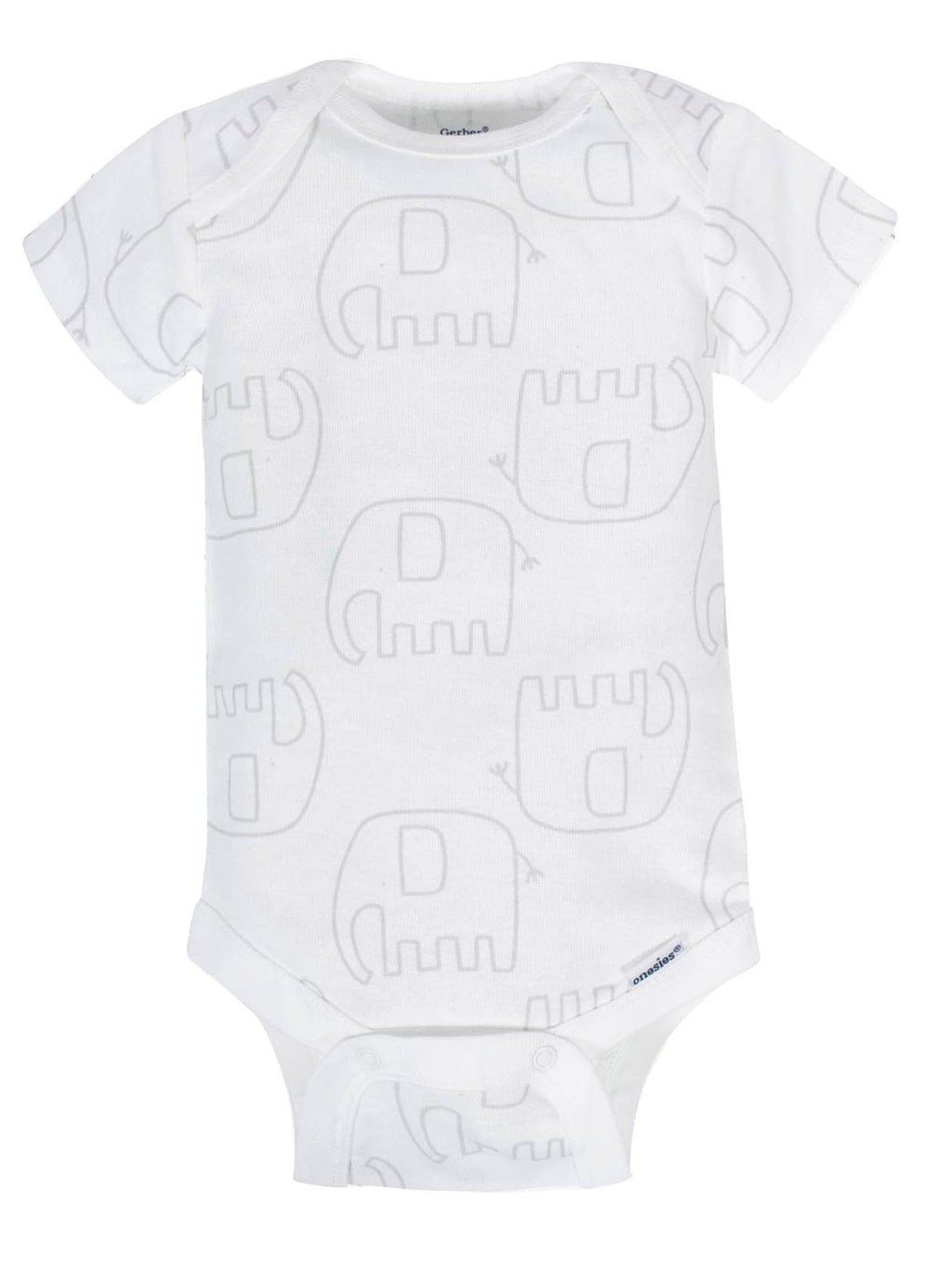 Gerber Unisex-Baby 8-pack Short Sleeve Onesies Bodysuits