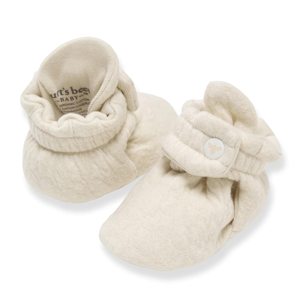 Burt's Bees Baby Unisex Baby Booties