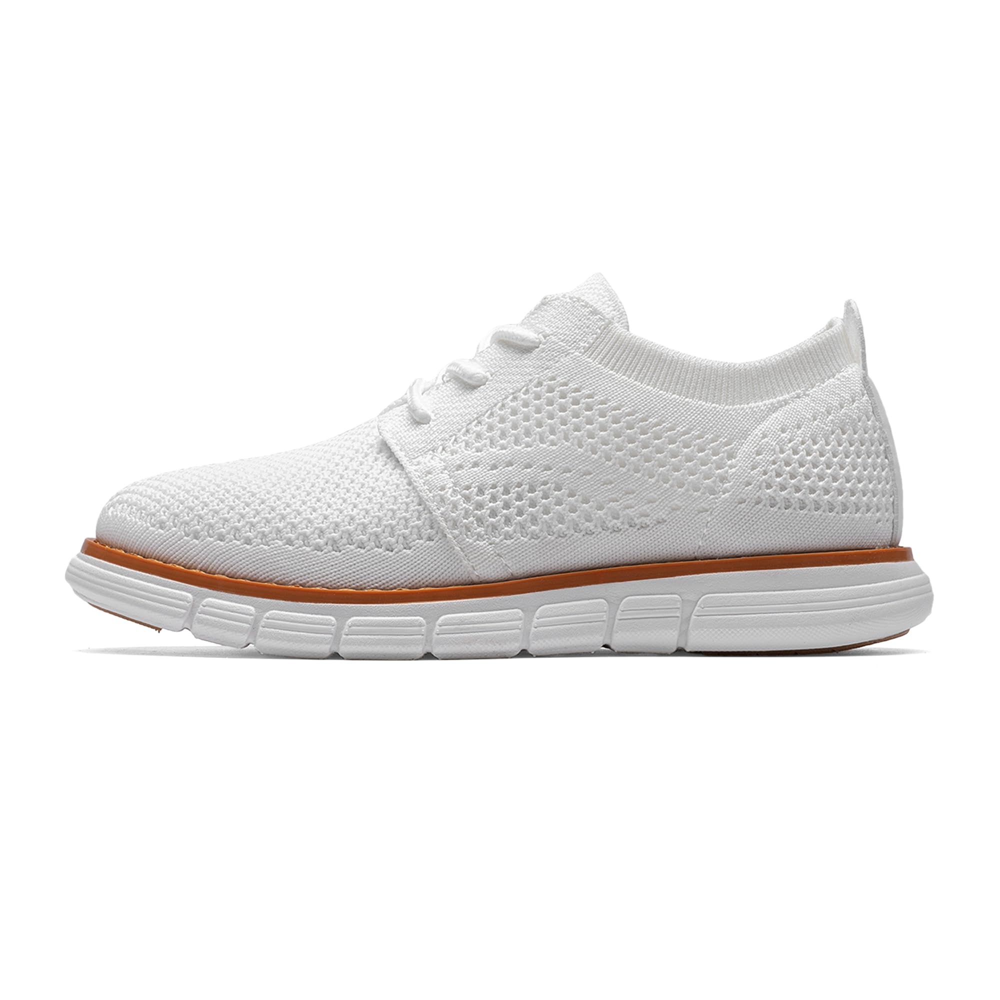 Bruno Marc Boy's Mesh Sneakers Oxfords Casual Dress Lace-Up Lightweight Walking Shoes
