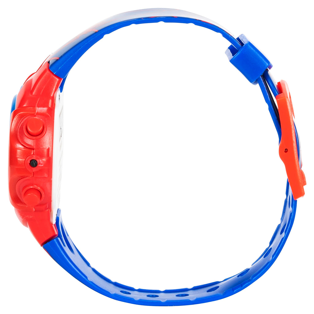 Marvel Spider-Man Kids Watches – Digital Display, Interactive Features, Adjustable Strap, Vibrant Spider-Man Graphics, Durable for Active Kids