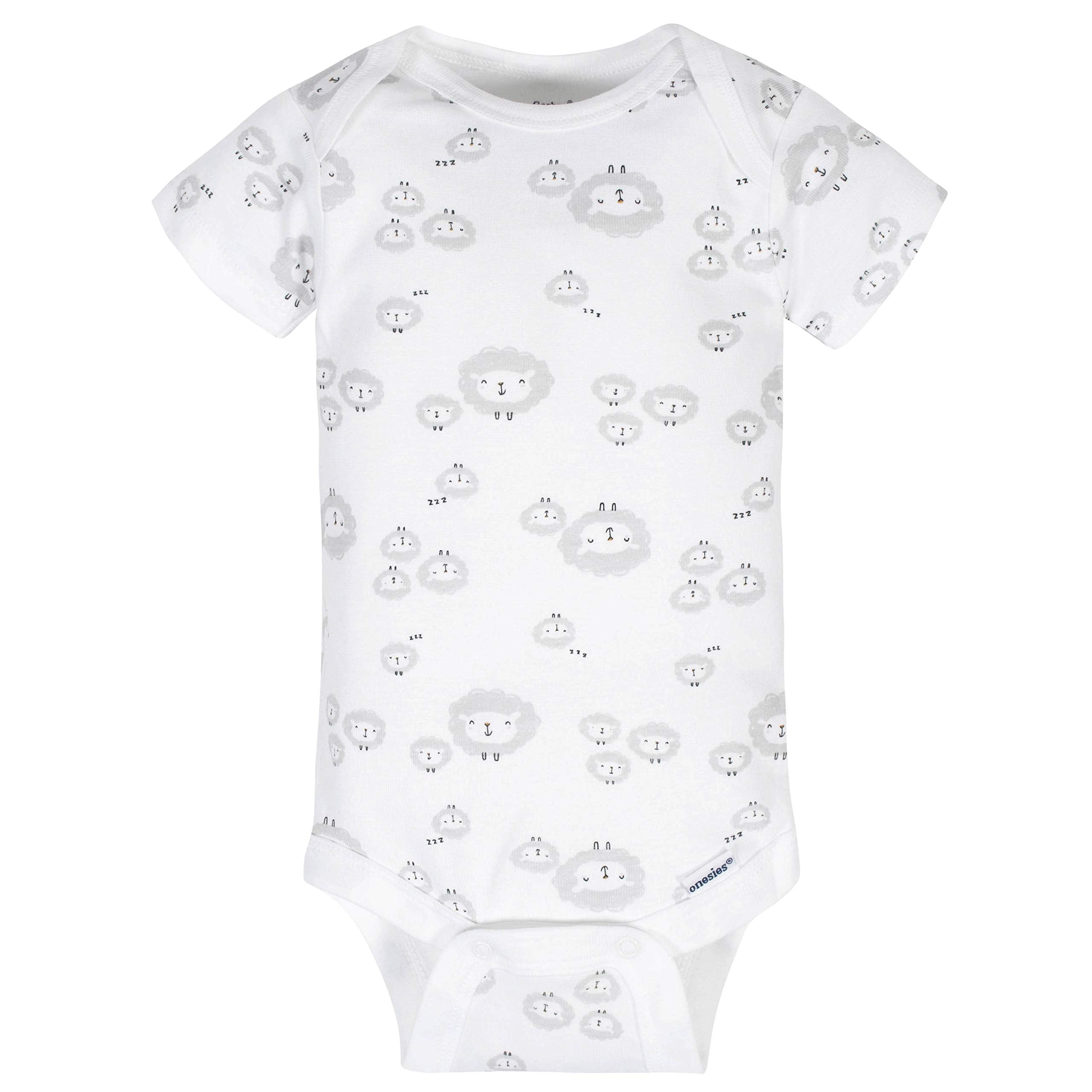 Gerber Unisex-Baby 8-pack Short Sleeve Onesies Bodysuits