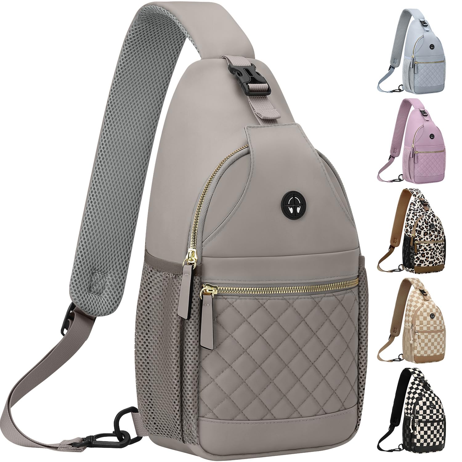 Small Crossbody Purses Bags for Women Men Travel, Chest Sling Bag Women Casual Cross Body Bag for Woman Sling Backpack