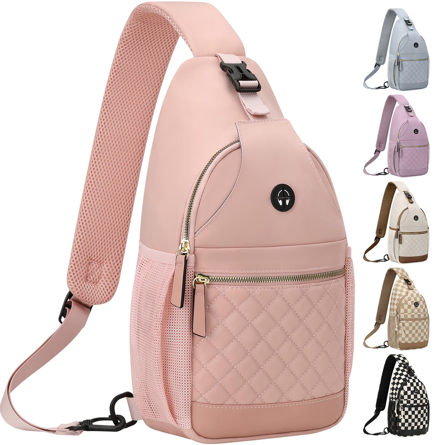Small Crossbody Purses Bags for Women Men Travel, Chest Sling Bag Women Casual Cross Body Bag for Woman Sling Backpack
