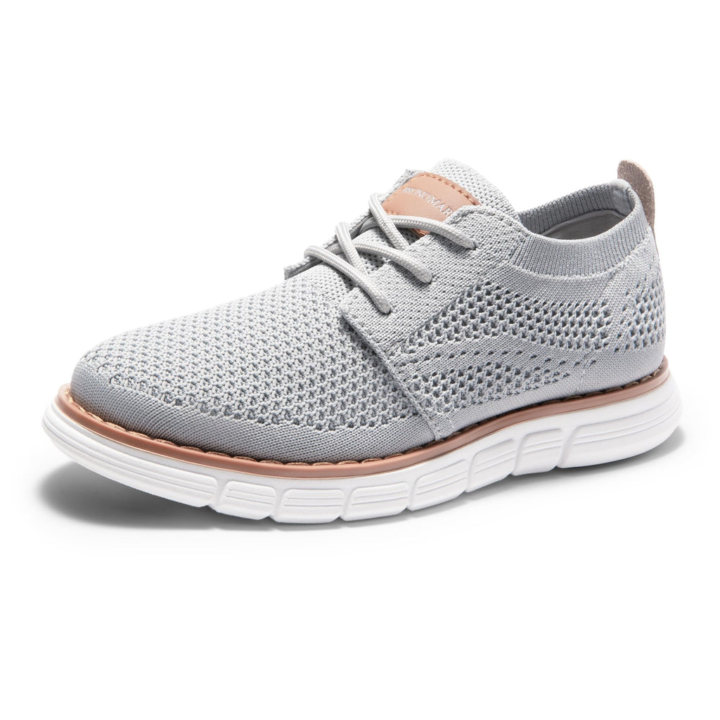 Bruno Marc Boy's Mesh Sneakers Oxfords Casual Dress Lace-Up Lightweight Walking Shoes